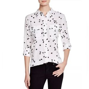 Equipment Silk blouse with stars